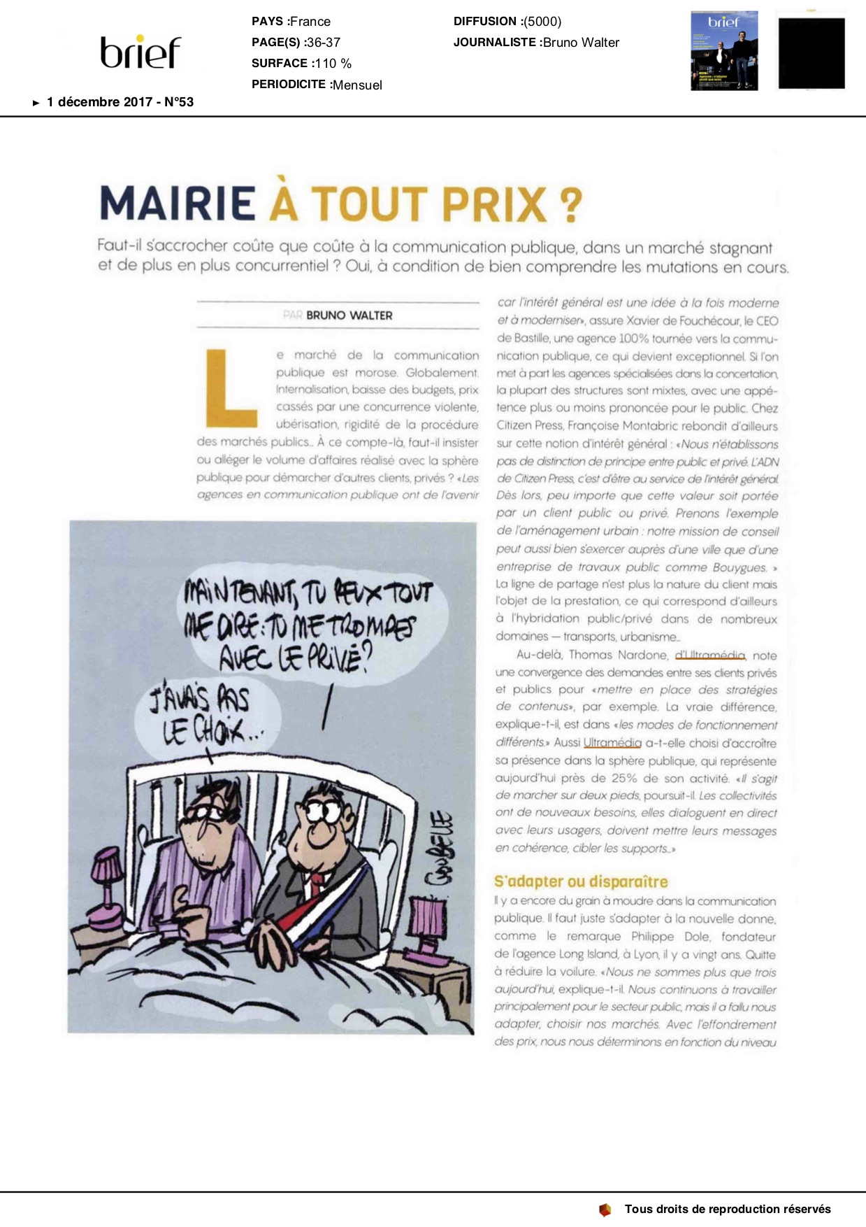 Mairie à tout prix ?