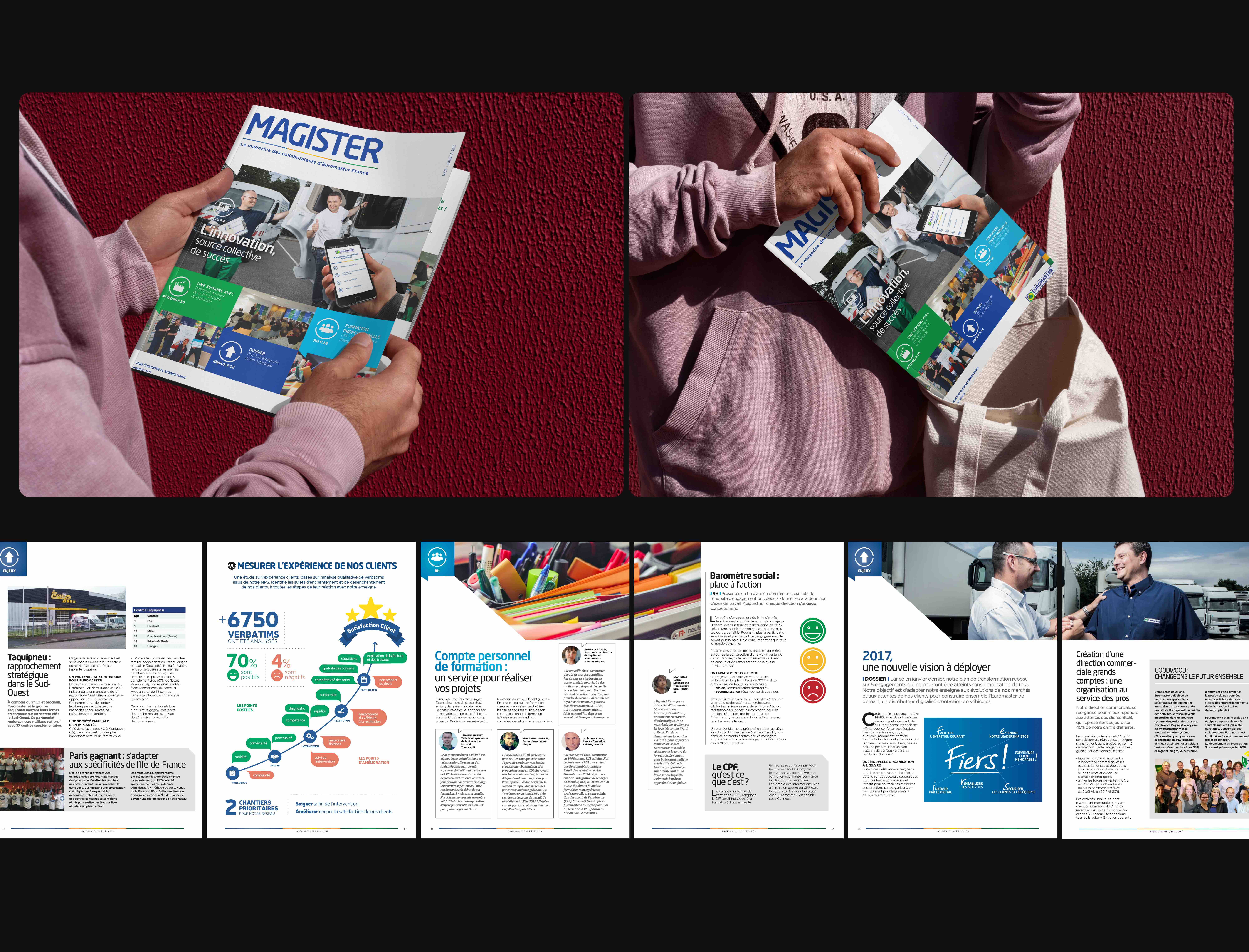 informer les collaborateurs sur le terrain