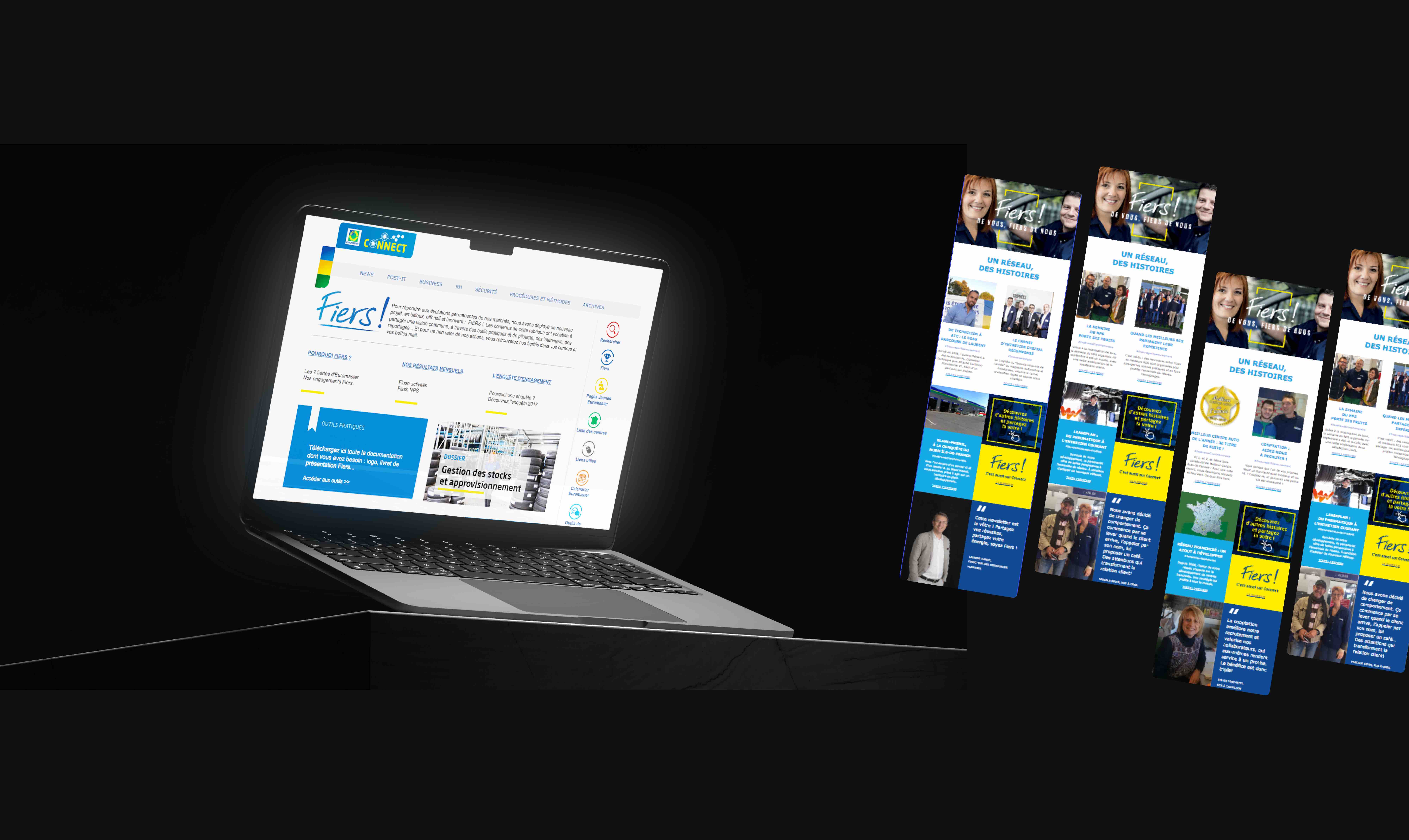 informer les collaborateurs sur le terrain
