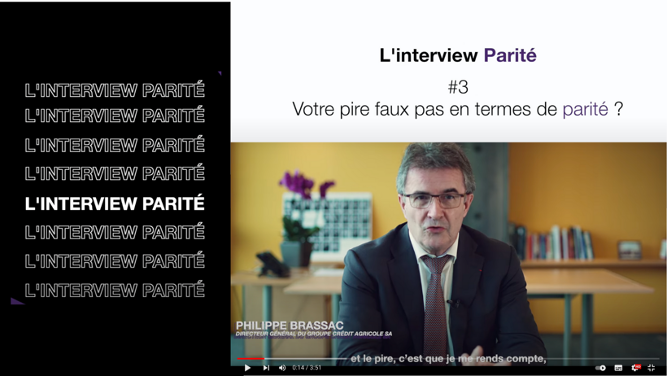 L'interview Parité
