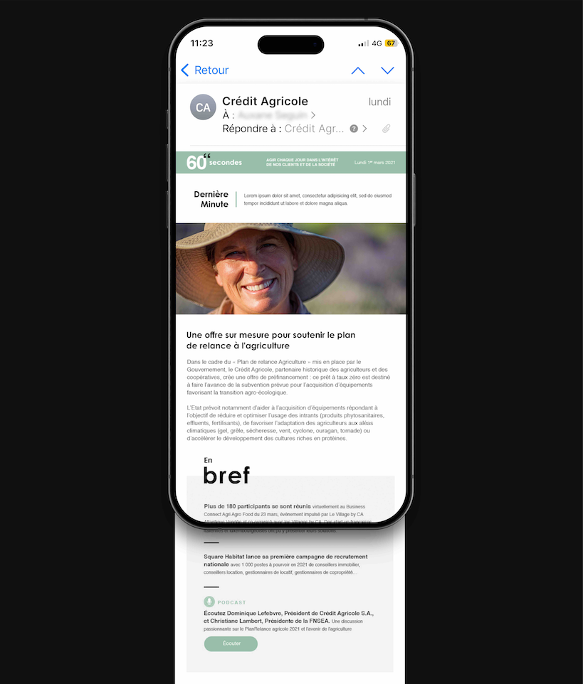 Refonte newsletter