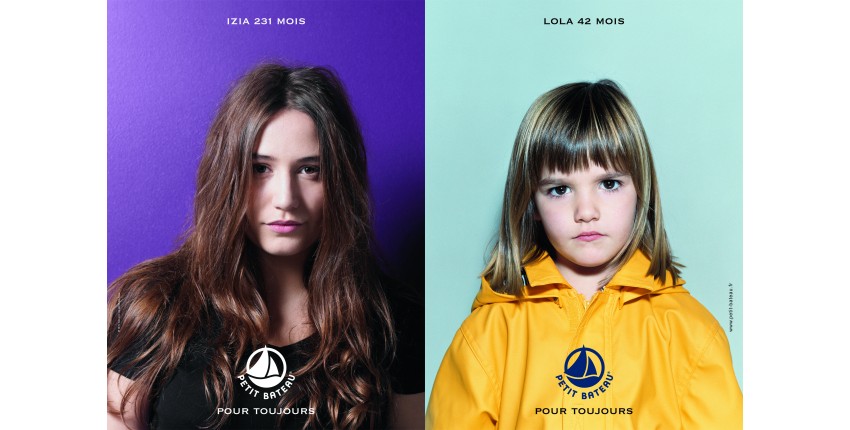 campagne mois pour Petit Bateau